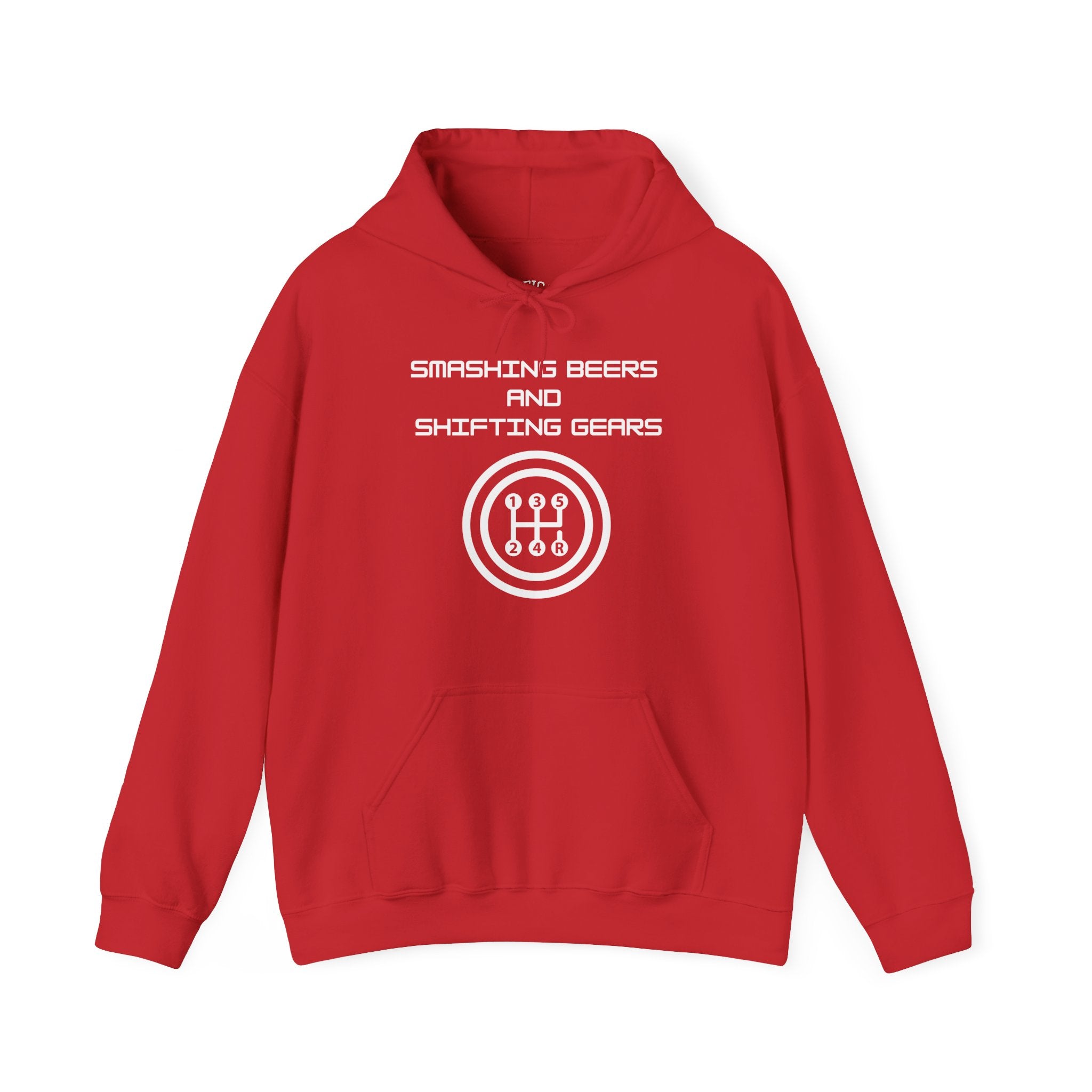 "Smashing Beers and Shifting Gears" - Gear Knob - Hooded Sweatshirt