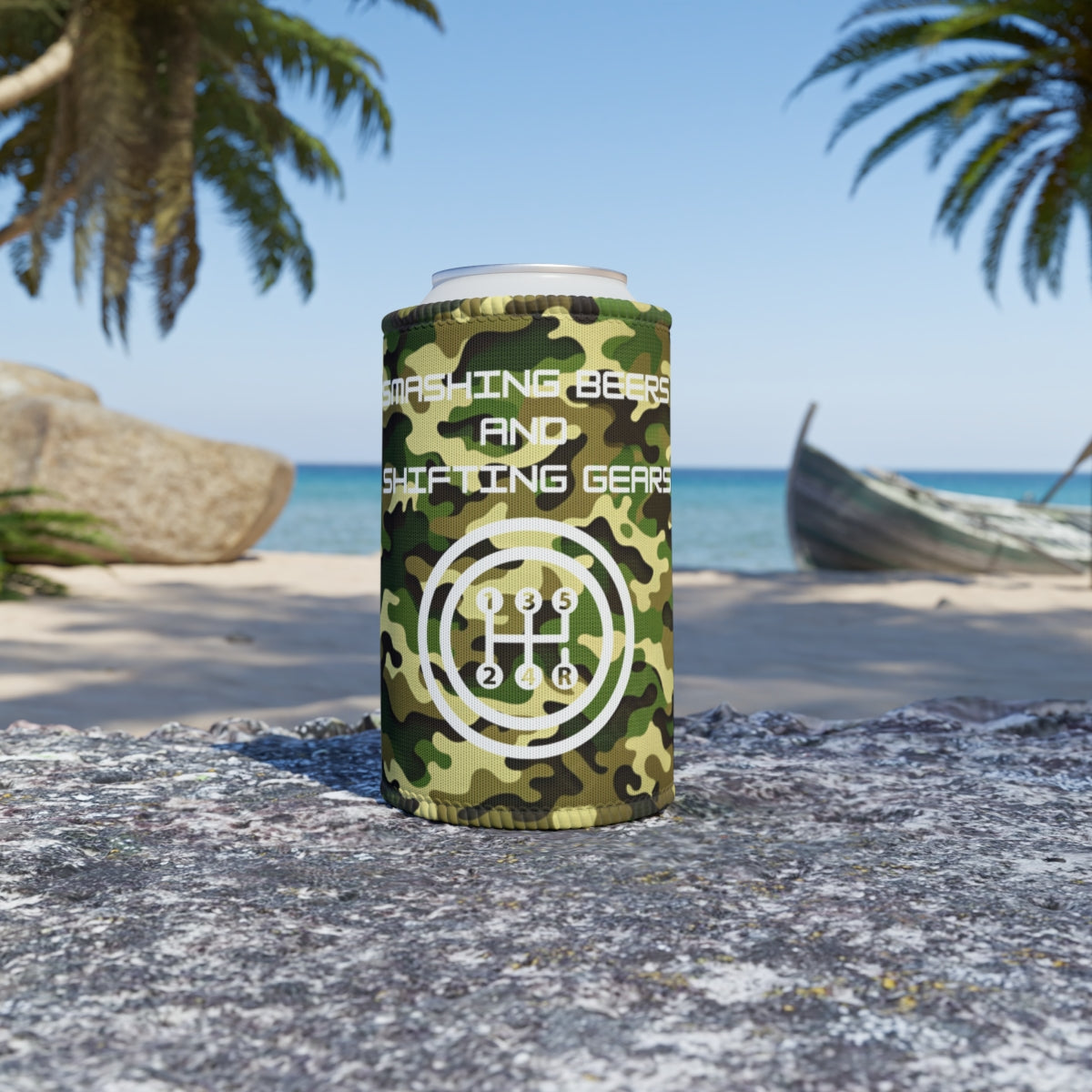 Smashing Beers and Shifting Gears Stubby Holder - Stay Bold