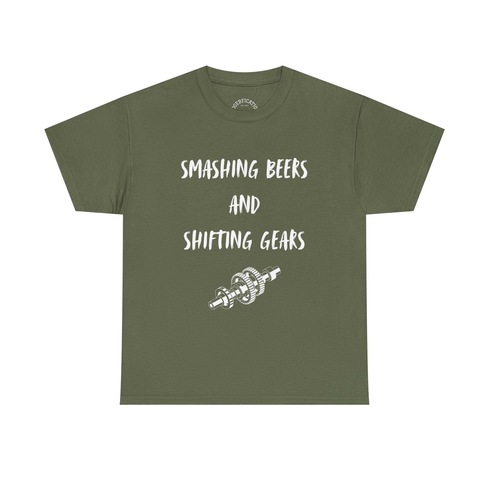 Funny Smashing Beers - Gear Cluster Tee