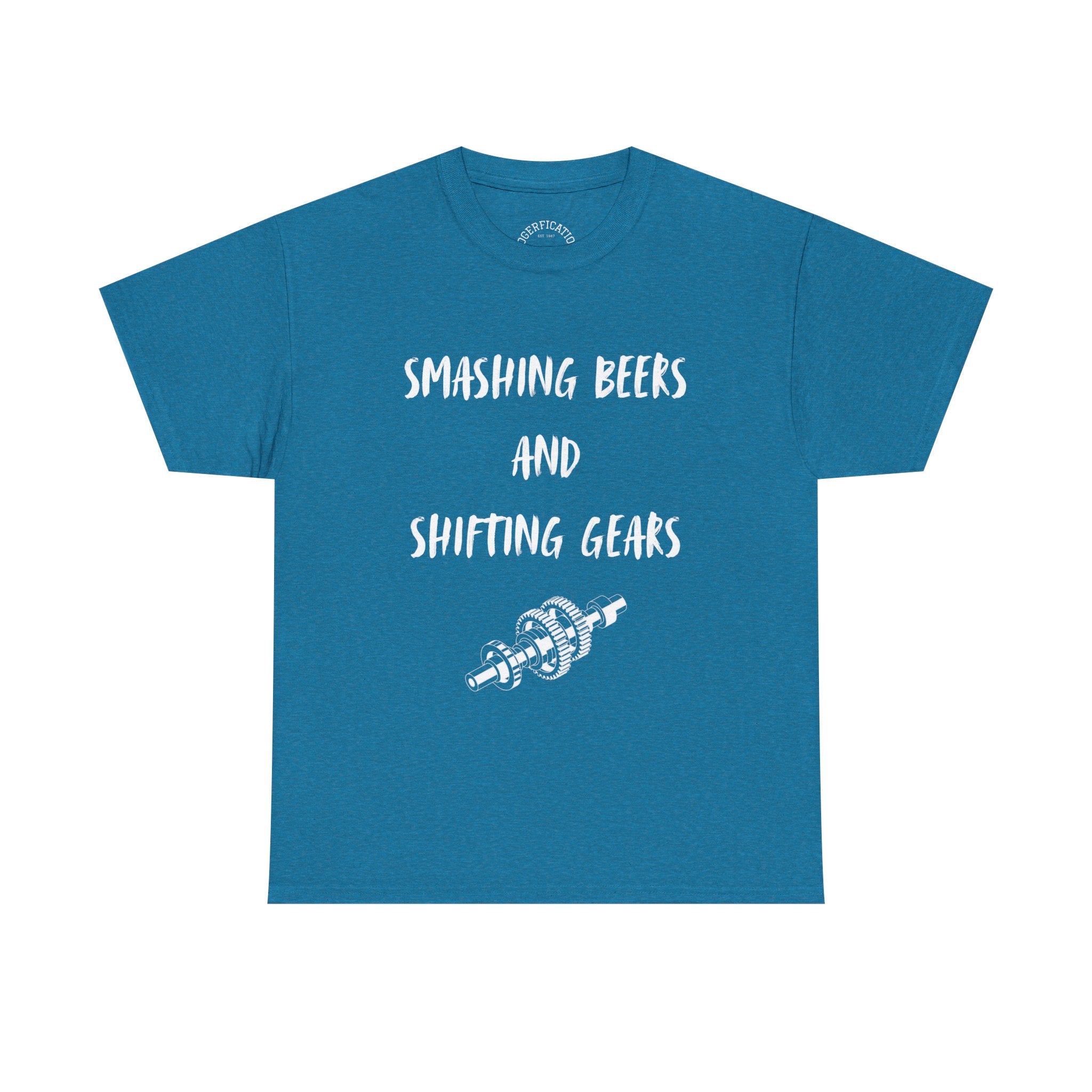 Funny Smashing Beers - Gear Cluster Tee