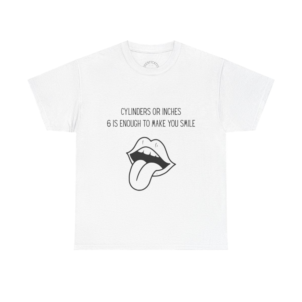 6 Inches Unisex Tee.