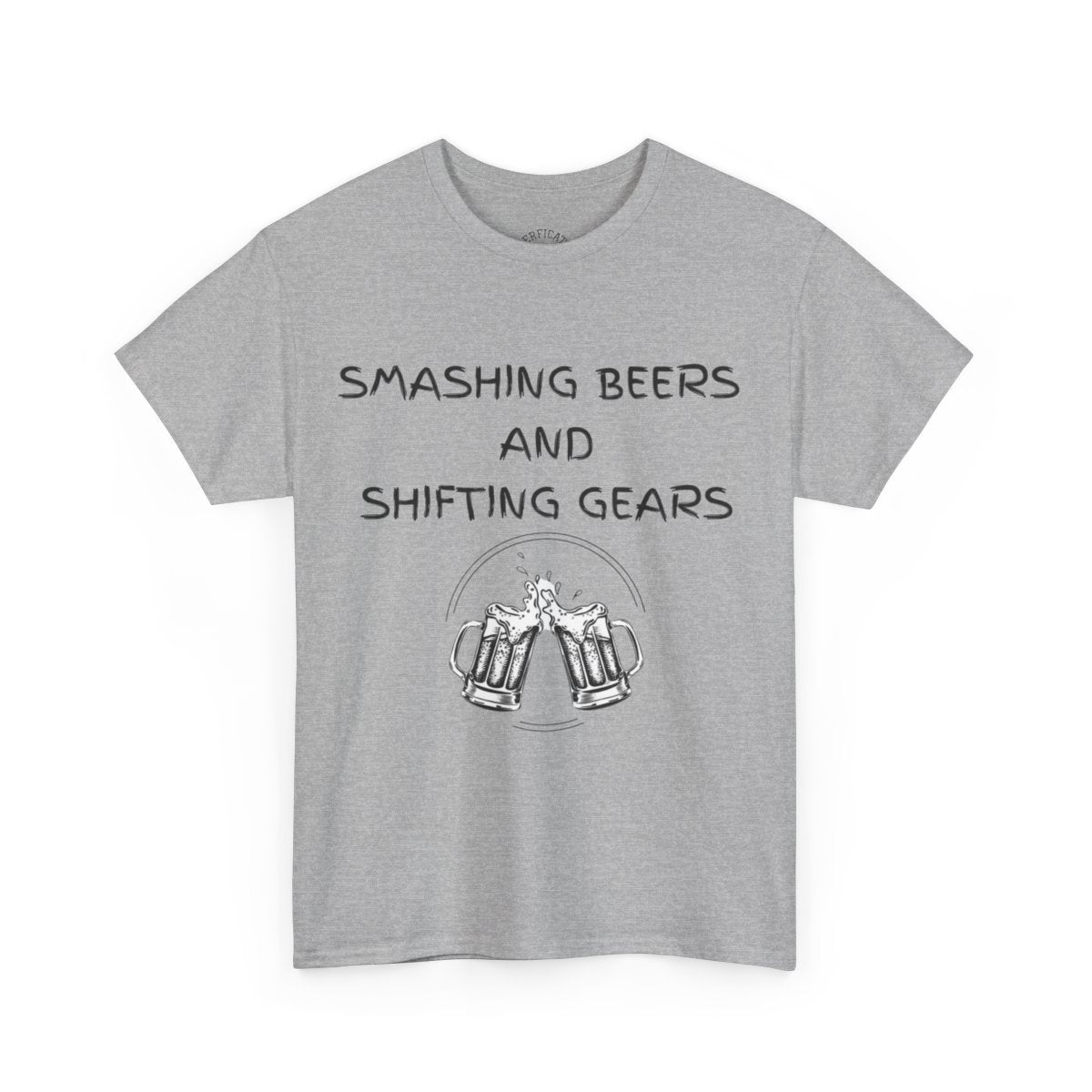 Smashing Beers and Shifting Gears Tee - either is better than putting it on your lid