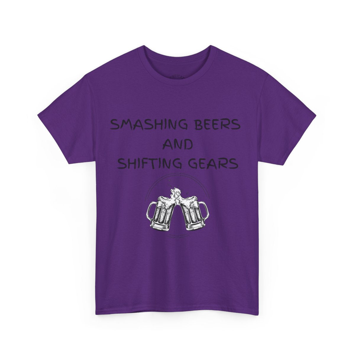 Smashing Beers and Shifting Gears Tee - either is better than putting it on your lid