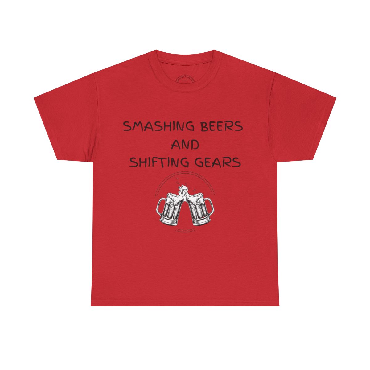 Smashing Beers and Shifting Gears Tee - either is better than putting it on your lid
